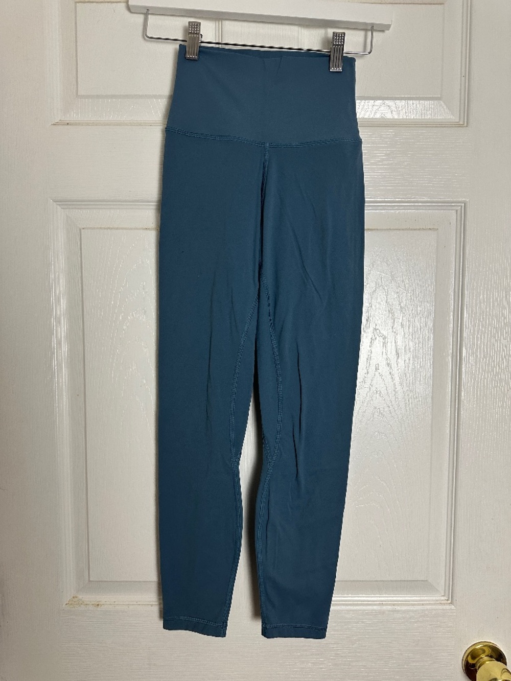 Southern Athletica Blue High Waist Workout Athletic Leggings Women Size XS